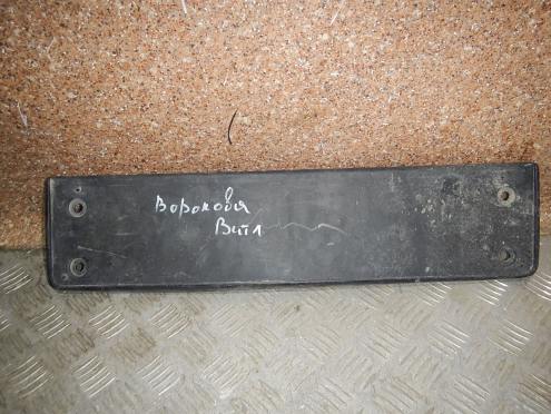 Фотография Накладка бампера переднего (под номер), Volkswagen (Фольксваген)-NEW BEETLE (12-)