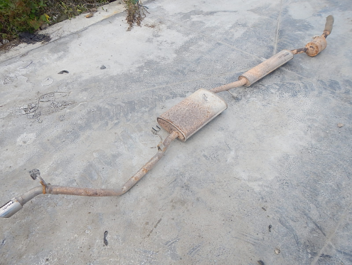 Фотография Глушитель основной, Nissan (Ниссан)-TERRANO (13-)